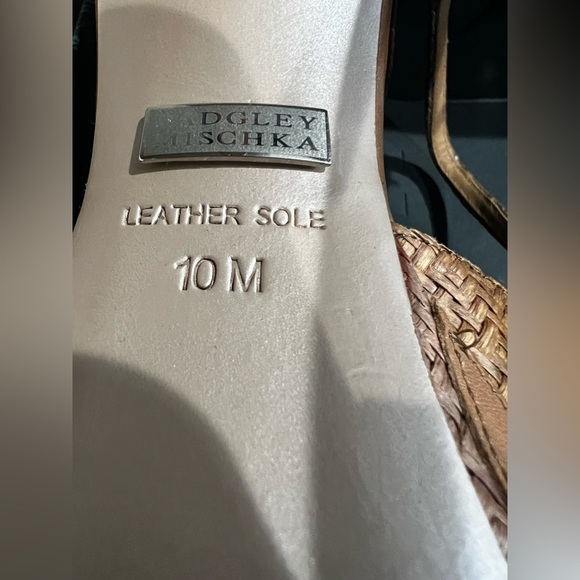 BADGLEY Mischka Heels NWT sz 10 - Picture 3 of 4